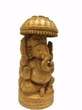 handicraft hand carved lord Ganesha