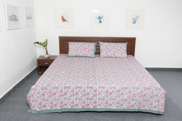Jaipuri Printed cotton Bedsheets VIDBS9020