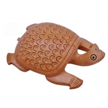 WOODEN CARVED TORTOISE, Style : Antique Imitation