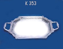 SILVER PLATED ROOM SERVICE TRAY