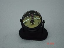 Metal Black Designer Table Clock, For Bedroom
