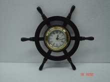 Czar Ship Wheel Wall Clock, for Home Decoration