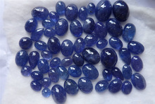 Natural Royal Blue quality Tanzanite Smooth cab