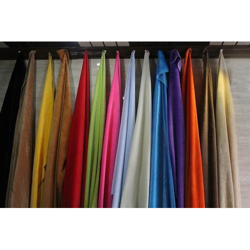 Multicolor Velboa Fur Fabric, for Making Garments Soft Toys, Pattern : Plain