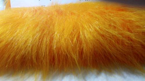 Yellow Long Pile Fur Fabric, Feature : Anti-Wrinkle, Comfortable, Easily Washable