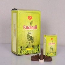 PATCHOULI INCENSE CONE, for Aromatic, Color : BLACK
