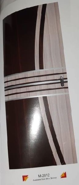Polished Printed M-2012 Door Skin, Size : 54x36 Inches