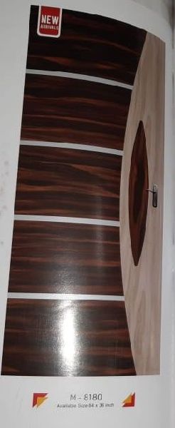 Polished Wooden Plain M-8180 Door Skin, Feature : Eco Friendly, High Quality