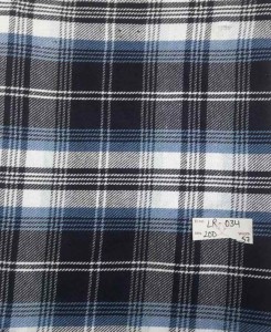 Cotton blue flannel fabric, Width : 57/58″
