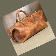 Odm travel leather bag, Style : Fashion