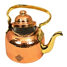 Hammered tea pot kettle, Capacity : 20 OZ