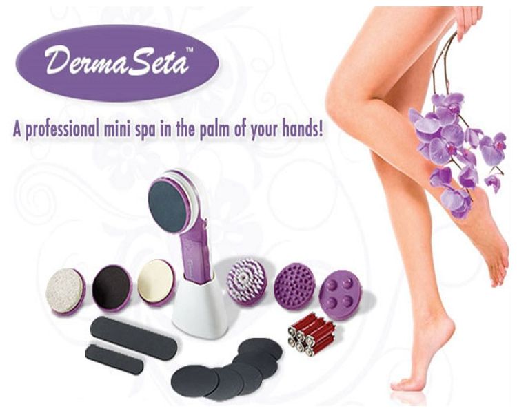 Derma Seta Hair Remover Mini Spa Massage Facial Massager - DAR01