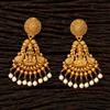 Antique Plain Earring With Gold Plating