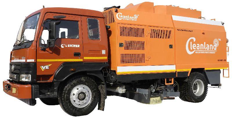 Cleanland Sweeper Truck for Sale, Certification : ISO 9001:2008 Certified