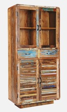 OEM Reclaimed Solid Wood Almirah, for Home Furniture