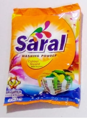 500 GM Saral Detergent Powder, Shelf Life : 1year