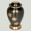 Bright Collection Metal Brass Cerimation Urn, Color : Antique Bronze