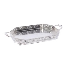 Engraved Silver Plated Tray