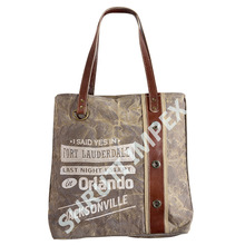 Canvas + Leather Hobo Handbag, Specialities : Fully Protective