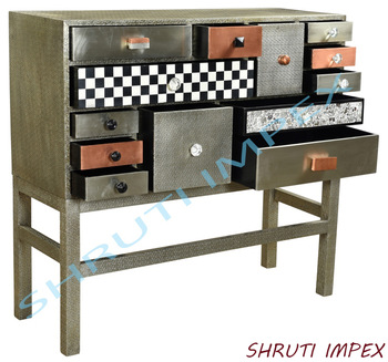 Metal antique chest of drawers, for Livingroom TV Cabinet