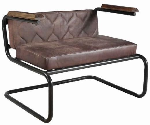 Metal Iron Frame Industrial Dining Chair