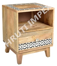 Shruti Impex Wood One Drawer Bed Side, Feature : Eco-friendly
