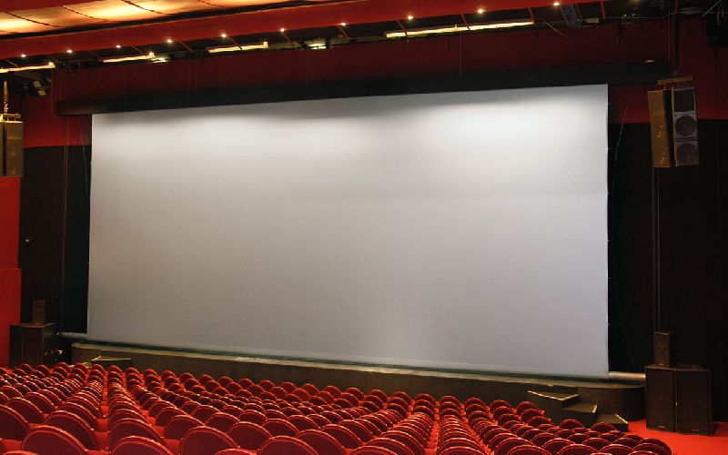 Auditorium Motorized Projector Screen, for Indoor Use, Outdoor Use, Feature : Actual Picture Quality
