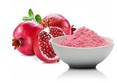 Natural Pomegranate Powder, for Making Custards, Making Juice, Making Syrups., Style : Dried