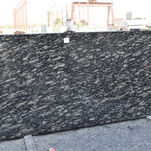 Polished black bagera granite slabs, Size : Customized Demand