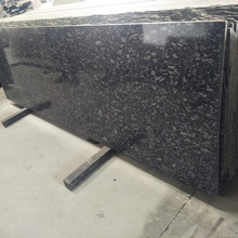 Crystal Black Granite Slabs