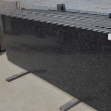  Polished Flower Black Granite Slabs, for Indoor Outdoor Decoration Ect, Size : Customized Demand
