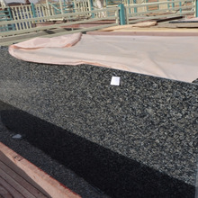  Polished megastic black granite slabs, Size : Customized Demand