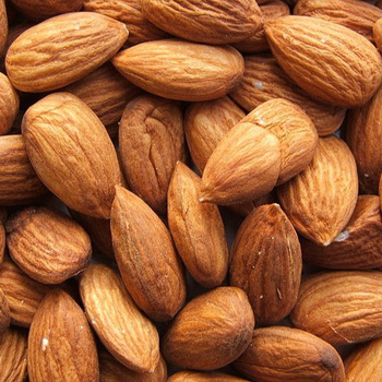 Light Brown Dried Raw California Snacks Almond Nuts