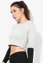 100% Cotton Cropped Top, Technics : Garment Dyed