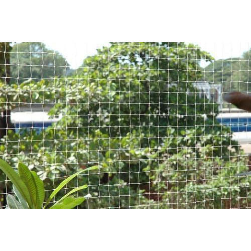 HDPE with UV Treatment White Bird Protection Net, for Agricultural, Mesh Size : 18MM