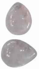 Natural Morganite Gemstone Cabs Pear Shape Pair Loose Stone LGS67