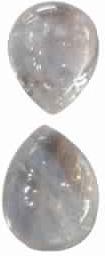 Natural Morganite Gemstone Pear Shape Cabs Pair Loose Stone LGS66