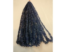 Sapphire gemstone rondelle stone beads, Size : 3-4 mm