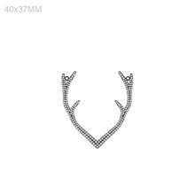  Silver Antler Fashion Pendant, Size : 40x37 MM