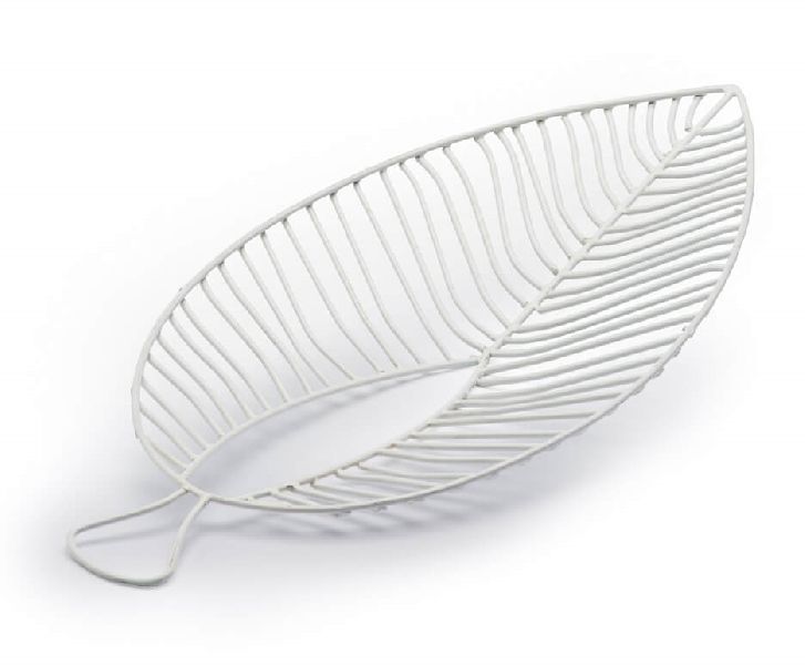 Galvanized Iron Wire Leaf Basket