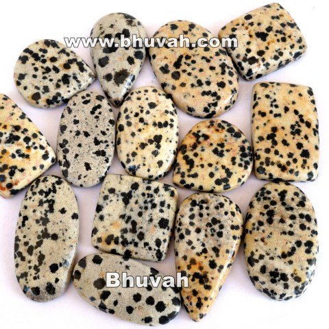 Dalmatian Jasper Stone Cabochon Gemstone