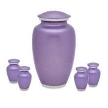 Aluminium Cremation Urns with Keepsake Urn, for Adult, Style : American Style
