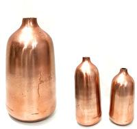 TIJARAT Aluminium Copper Flower Vase