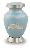 Aria Dolphin Keepsake Token Urn, for Baby