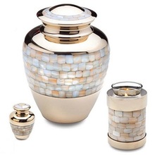 Metal Decorative Tealight Cremation Urn, for Adult