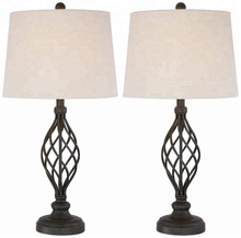 Iron Table Lamp With Shades