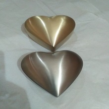 Metal Pewter Heart Keepsake Urns, for Baby