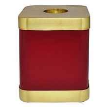 Metal Red Cremation Tealight Urn, for Adult, Style : American Style