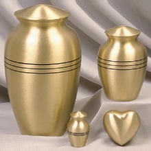 Solid Brass Cremation Urn