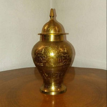 Vintage Brass Urn